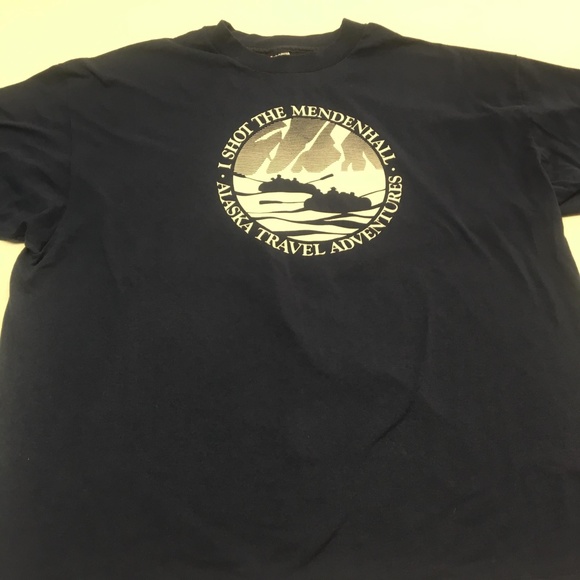 Hanes Other - Alaska Travel Mendenhall Hanes T Shirt Vintage XXL